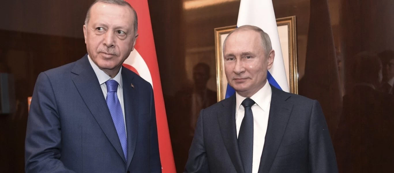 Τηλεφωνική επικοινωνία Β.Πούτιν & Ρ.Τ.Ερντογάν - «Θα συνεχίσουμε να βοηθάμε στην κατάσβεση των πυρκαγιών»